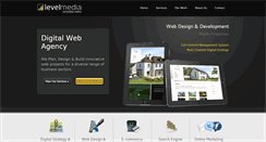 Desktop Screenshot of level-media.com